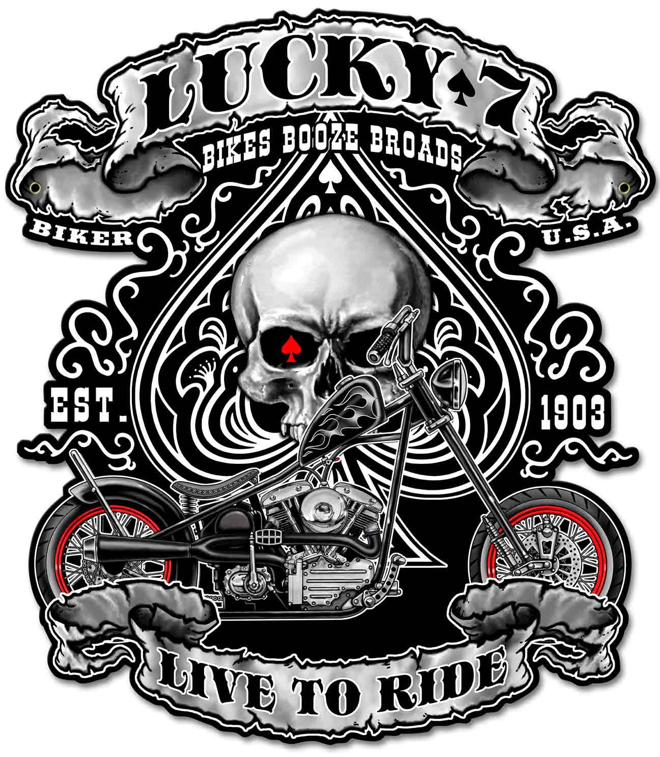 Lucky 7 24 x 27