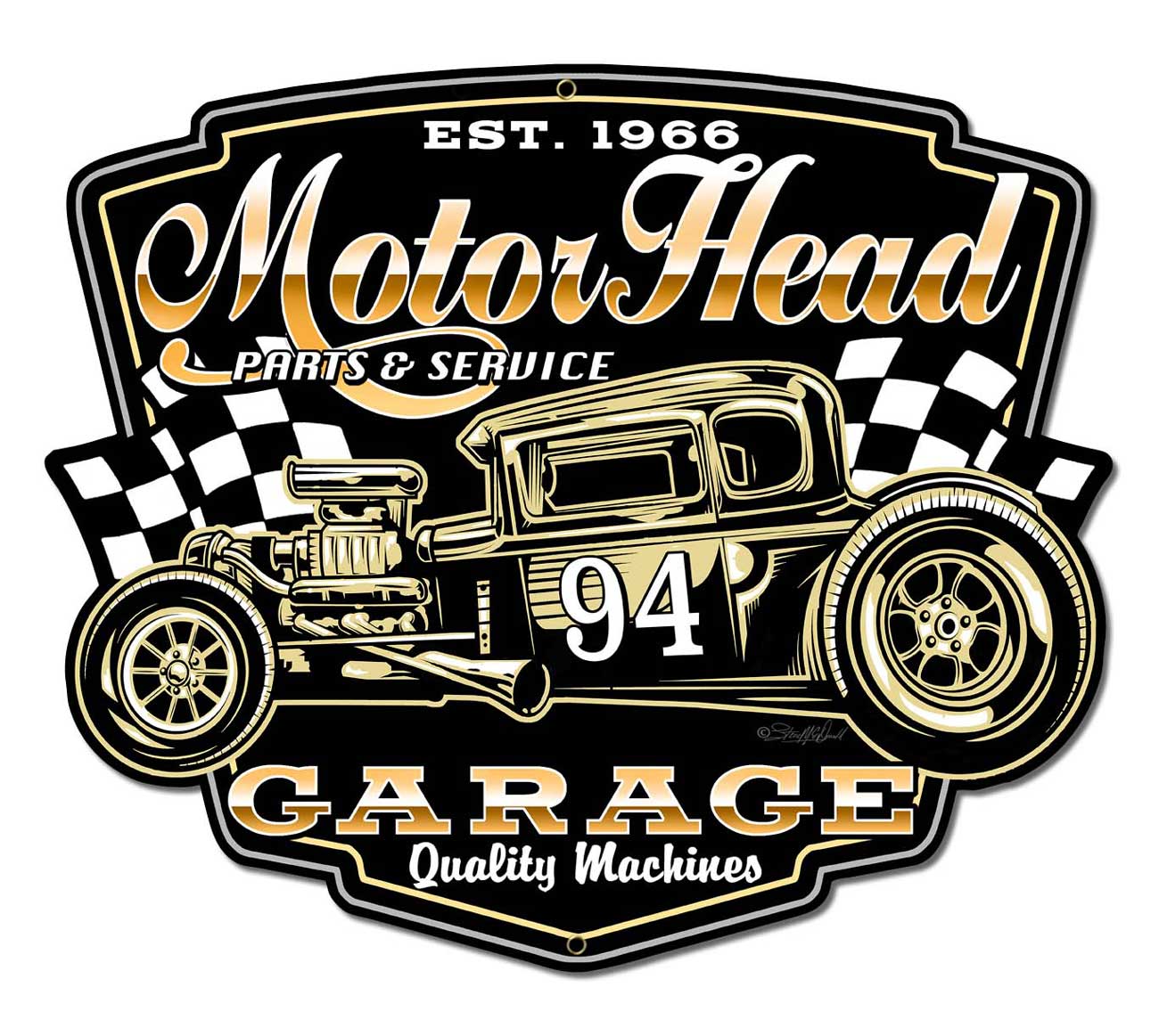Motor Head Garage 18 x 16