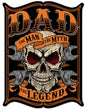 Dad The Man 18 x 23
