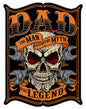 Dad The Man 15 x 19
