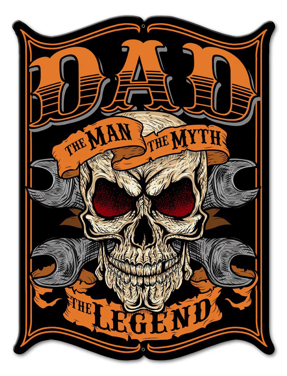 Dad The Man 12 x 16
