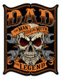 Dad The Man 12 x 16