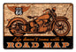 Road Map Bike 18 x 12