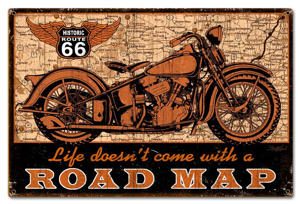 Road Map Bike 24 x 16