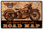 Road Map Bike 36 x 24