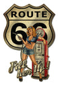 Rt66 Pin Up Fill Er Up 16 x 24