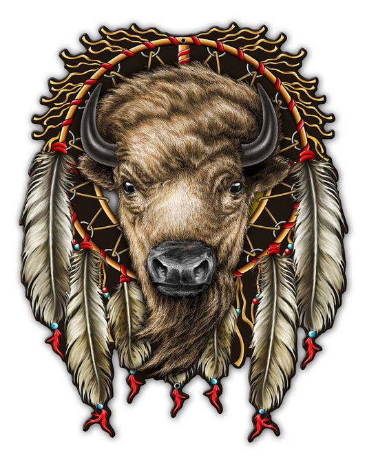 Buffalo Vintage Style Metal Sign 14 x 18