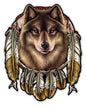 Wolf Indian 14 x 17