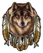 Wolf Indian 29 x 36