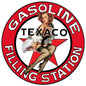 Texaco Girl 9 14 x 14