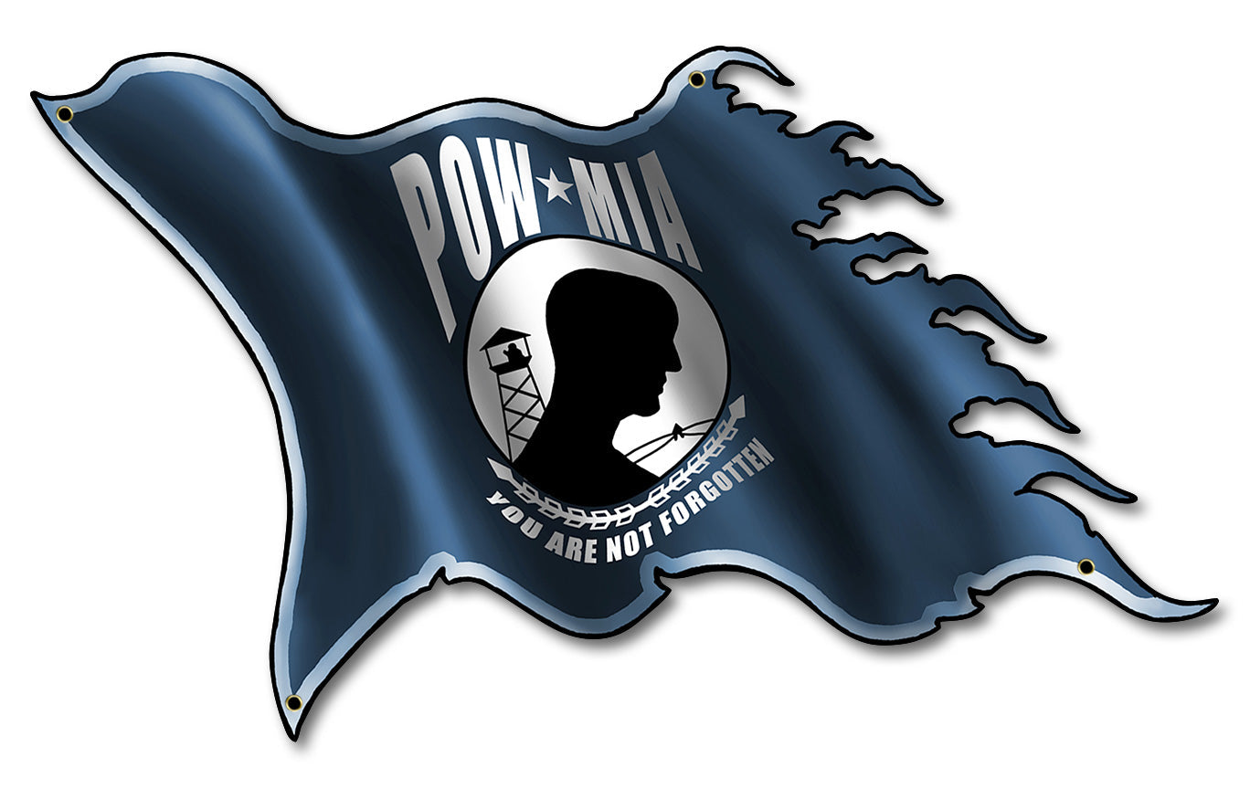 Pow Flag 18 x 11
