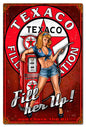 Texaco Girl 16 x 24