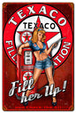 Texaco Girl 24 x 36