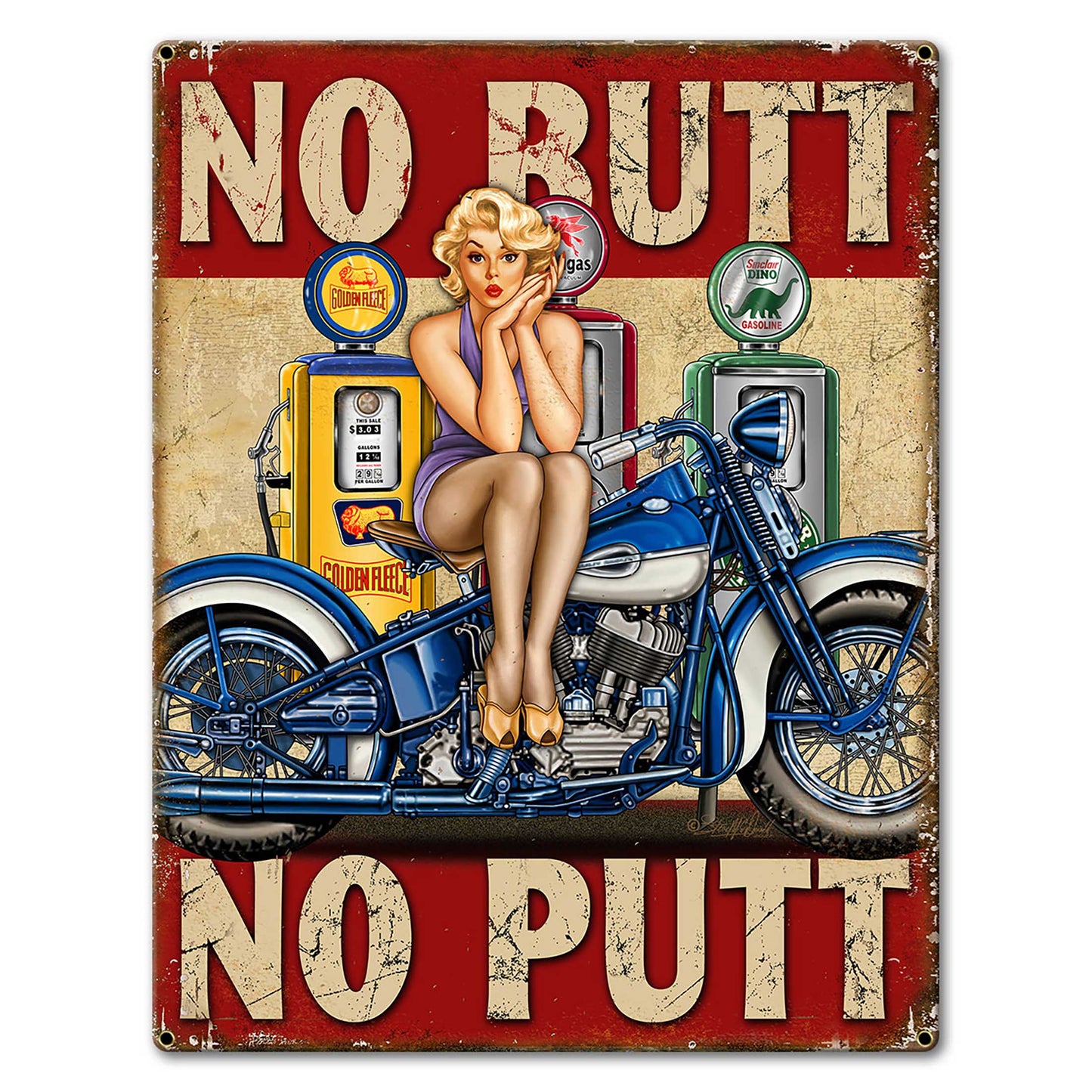No Butt 18 x 24