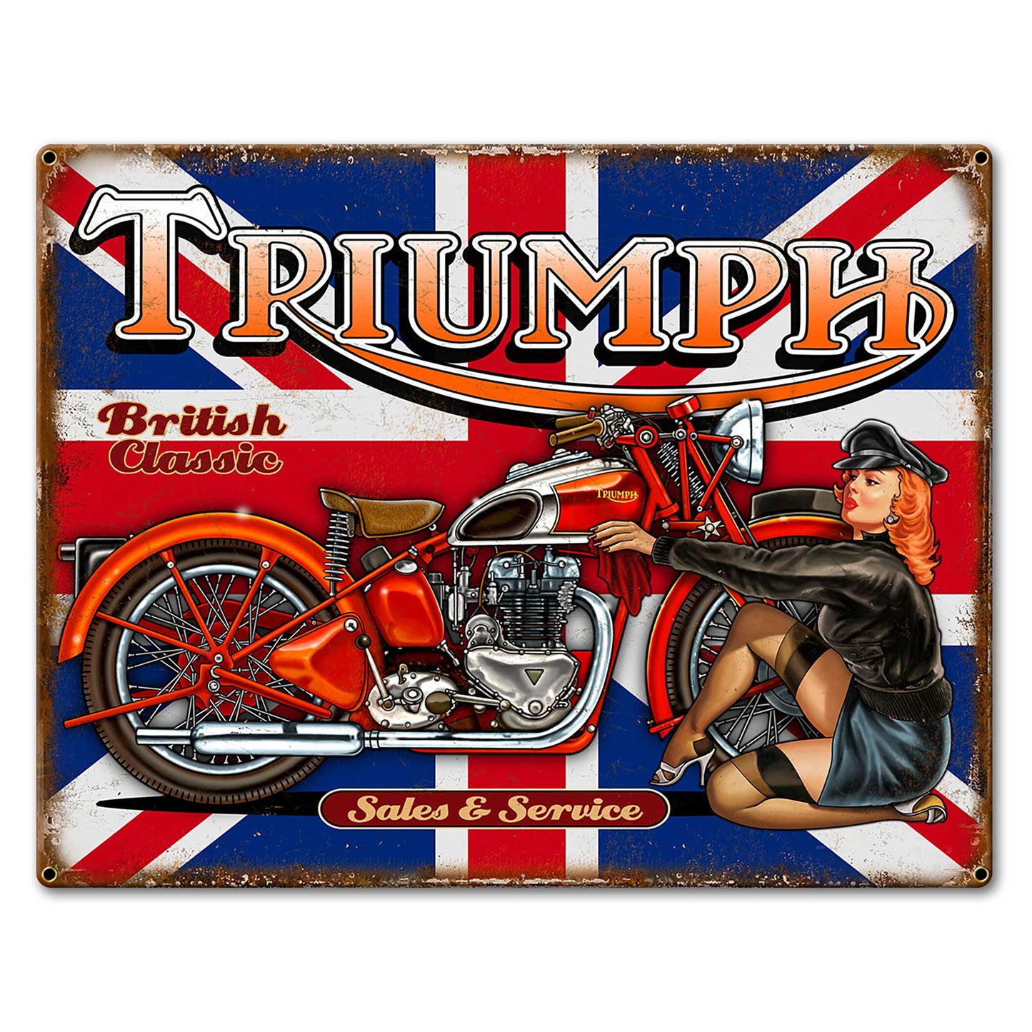 Triumph Bike 6 16 x 12