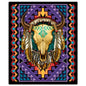 Buffalo Skull Blanket Look 40 x 48