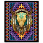 Buffalo Skull Blanket Look 20 x 24