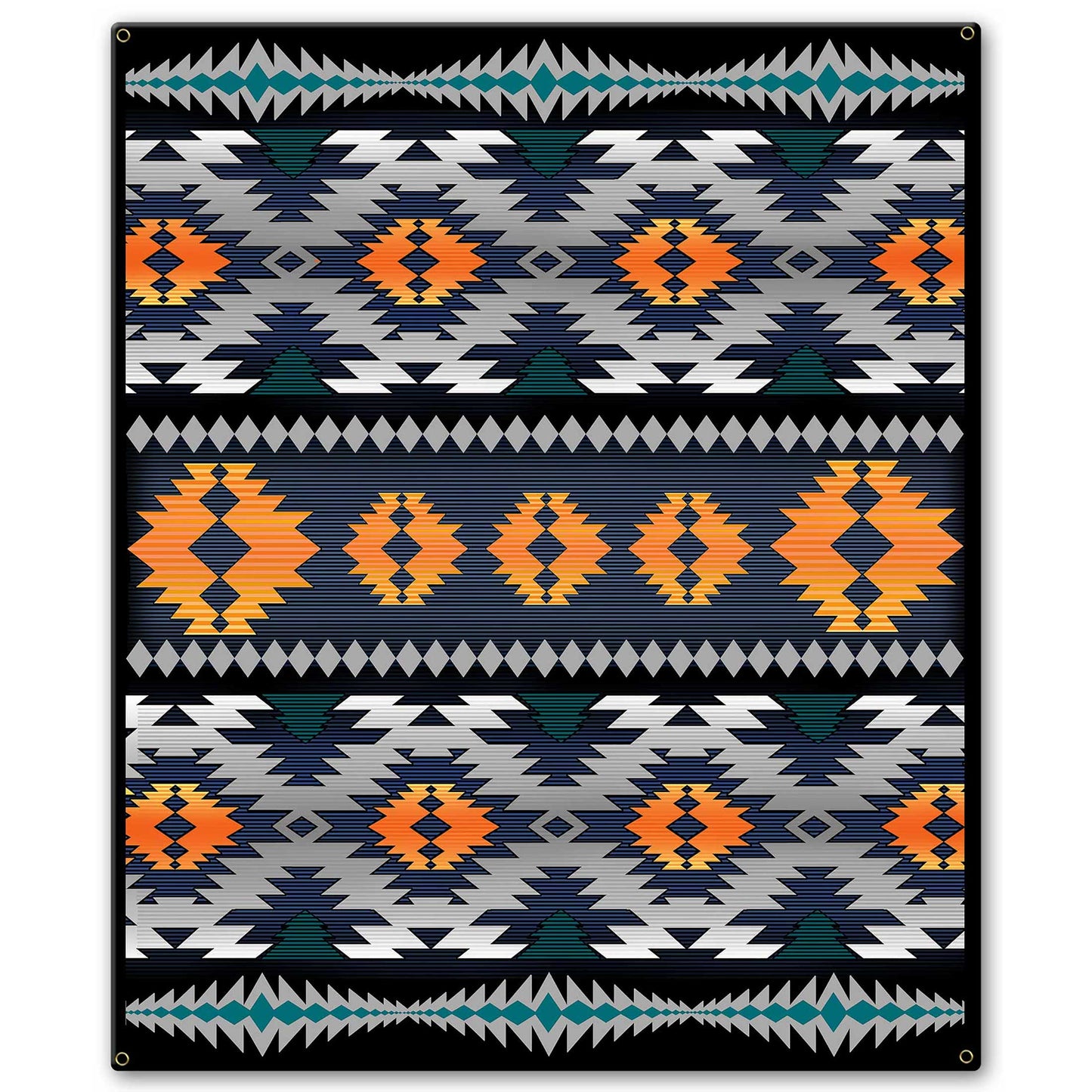 Orange Blanket Look 20 x 24
