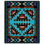 Turqoise Blanket Look 20 x 24
