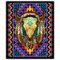 Buffalo Skull Blanket Look 30 x 36