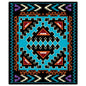 Turq Blanket Look 30 x 36