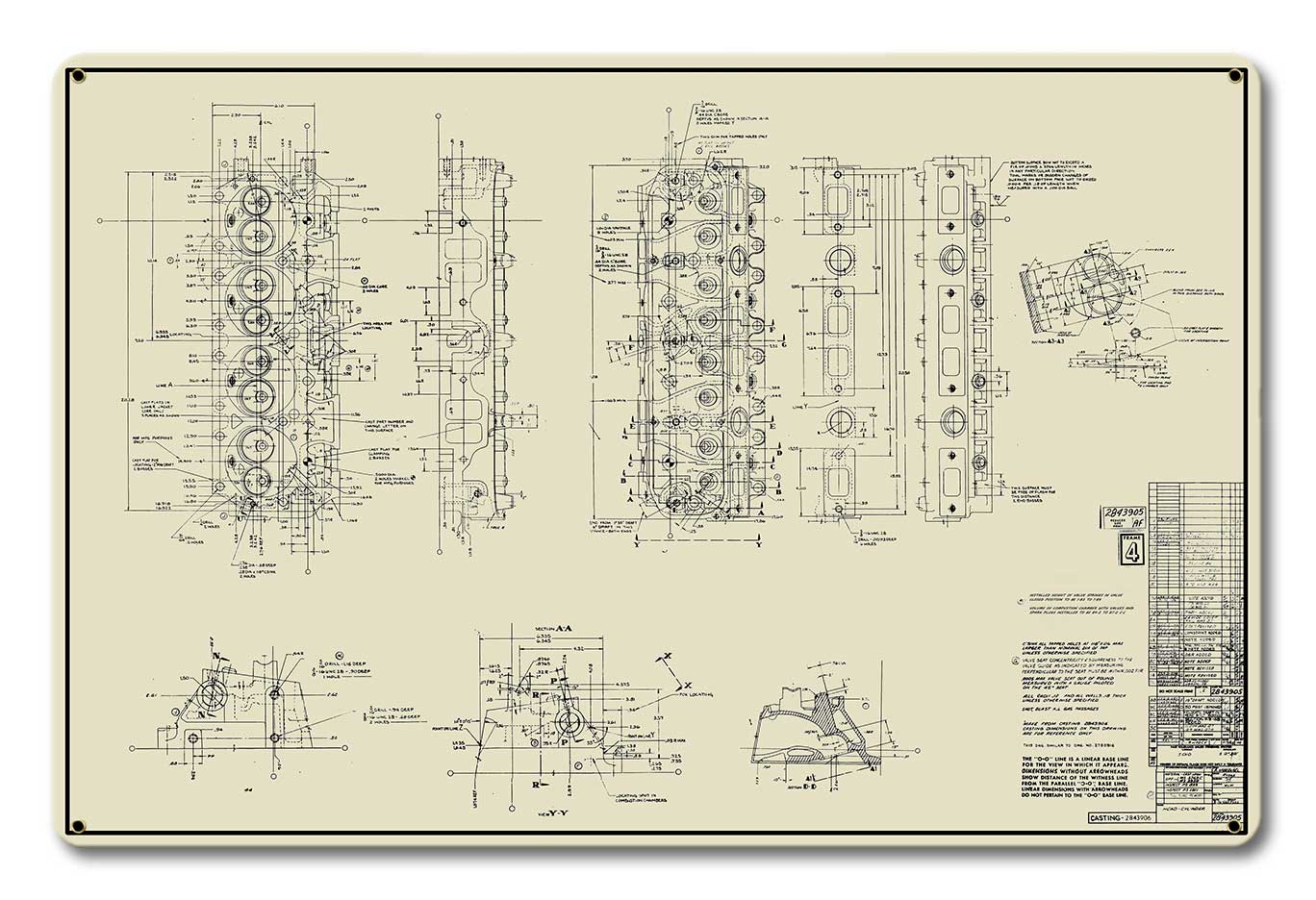 Plan Sheets 18 X 12