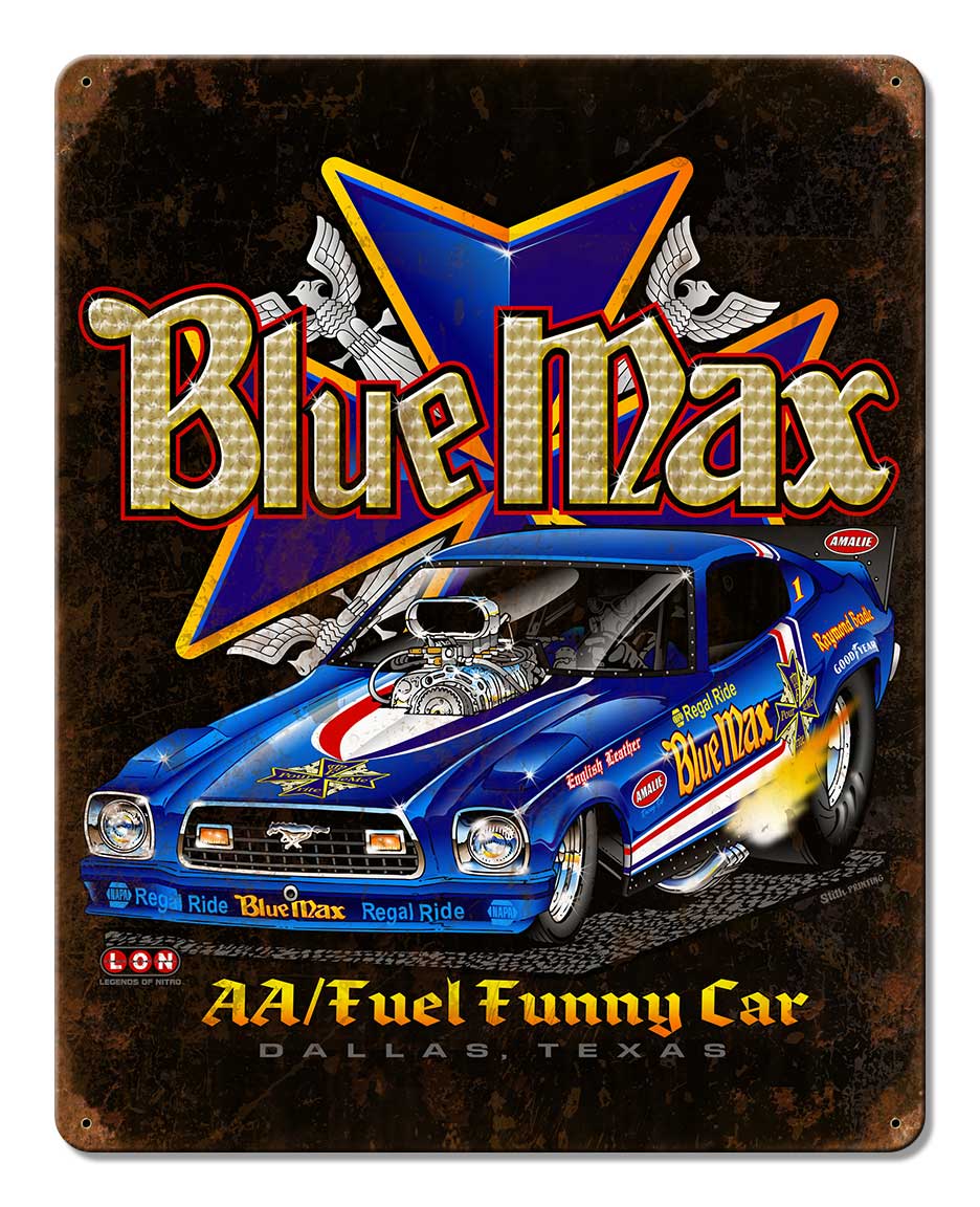 Blue Max 2021 Mustang Blk 12 X 15