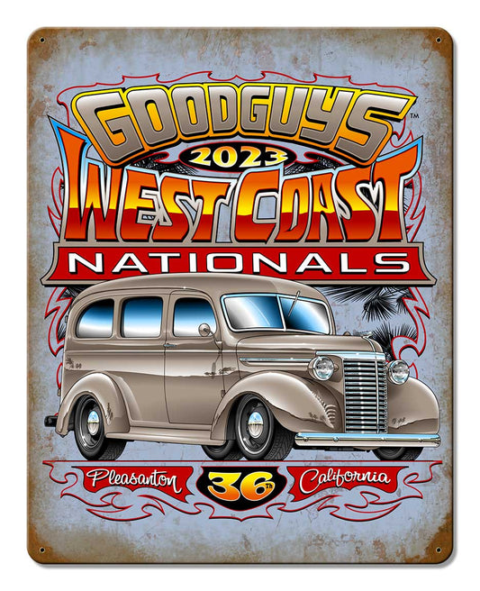 Gg Wcn Vintage Style Metal Sign 12 X 15