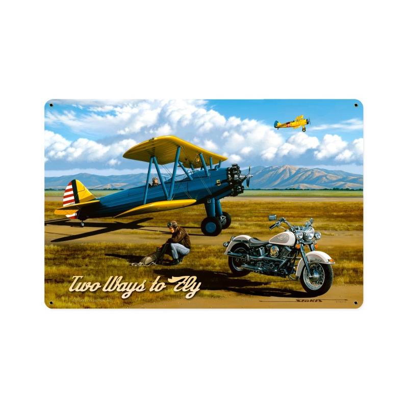 2 Ways To Fly 18 x 12