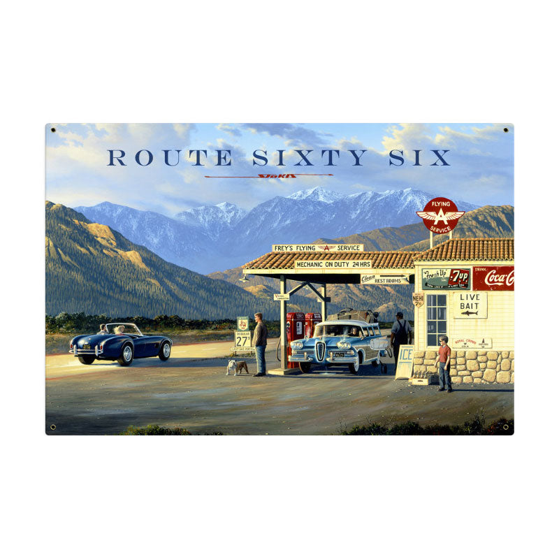Route 66 36 x 24