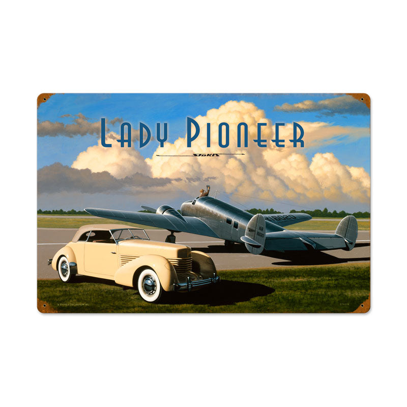 Lady Pioneer 24 x 16
