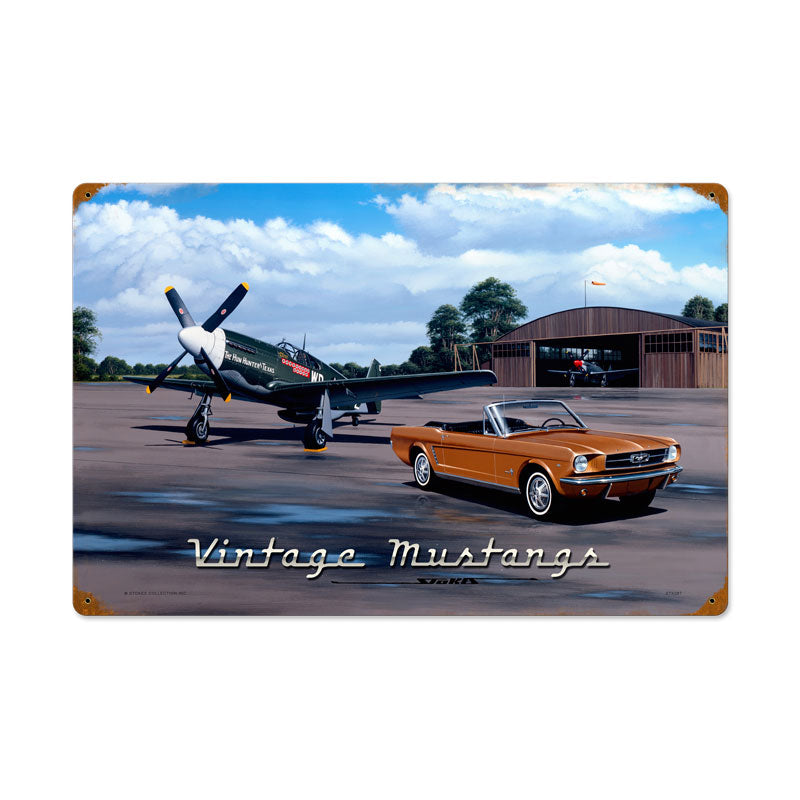 Mustangs 24 x 16