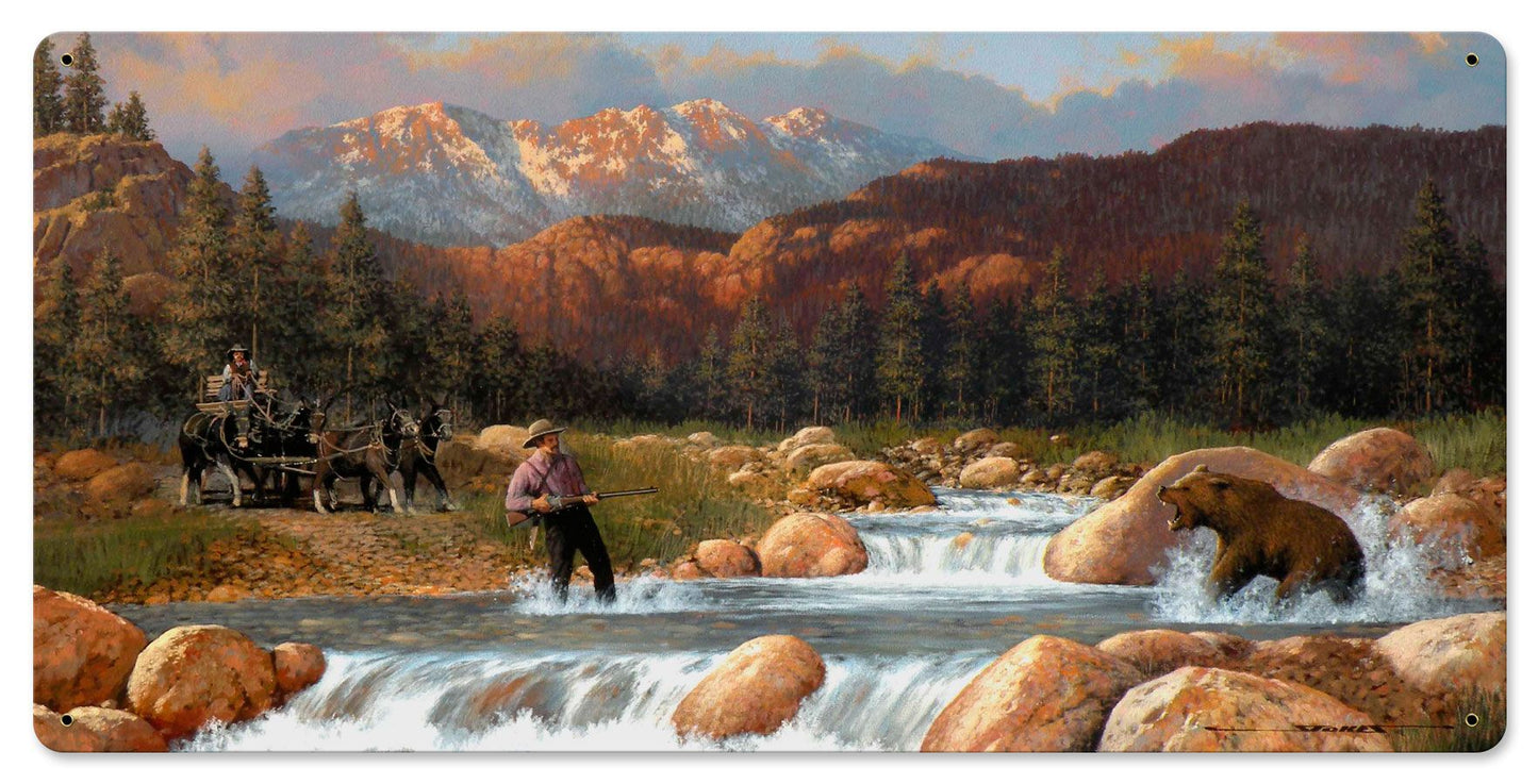 Grizzly Attack 24 x 12