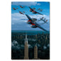 Planes Over New York 16 x 24