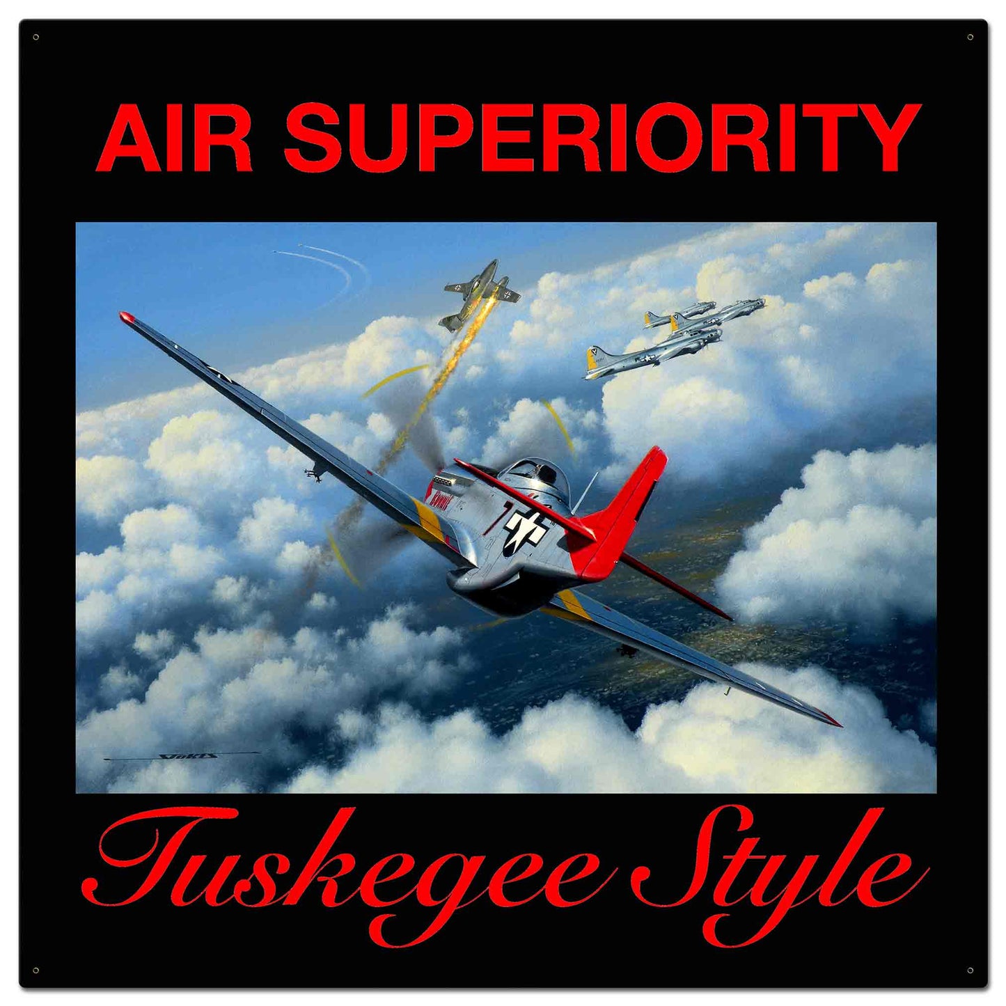 Tuskegee Style 36 x 36