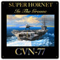 Super Hornet Cvn-77 12 x 12