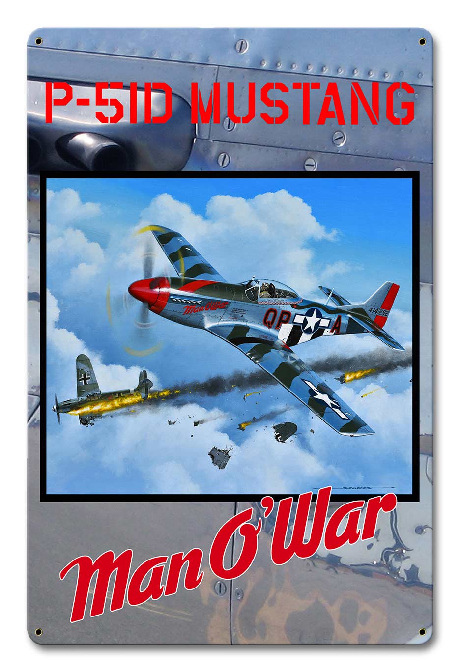 Man O War 12 x 18