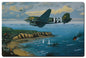 D-Day Invaders C-47S Over Normandy 24 x 16