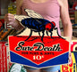 Sure Death Insect Trap Vintage Style Metal Sign