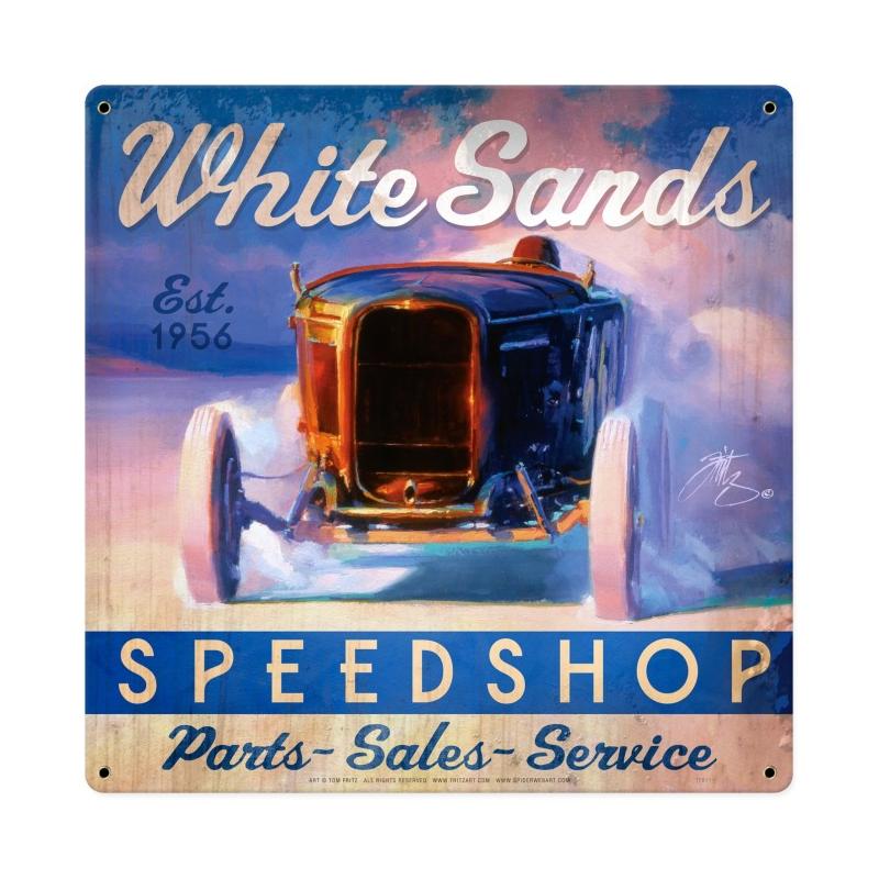 White Sands Speed Shop 18 x 18