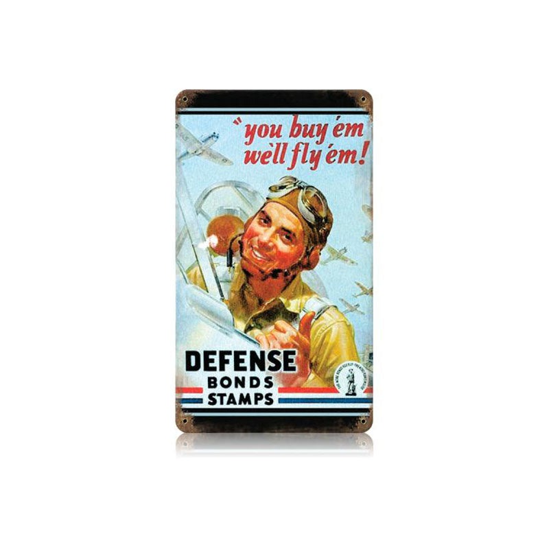 Defense Bond Stamps 8 x 14