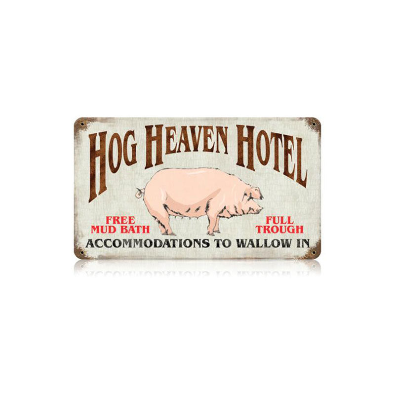 Hog Heaven 14 x 8