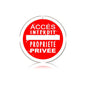 Access Interdit 14 x 14