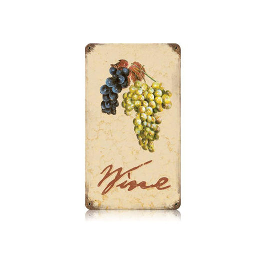 Wine Cellar Vintage Style Metal Sign 8 x 14