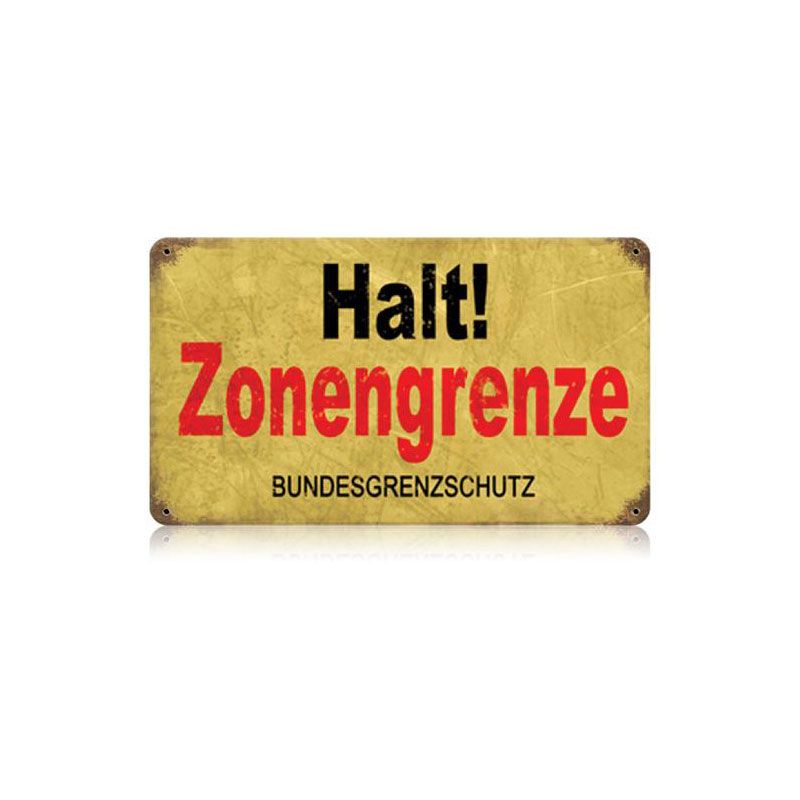 Halt Border Zone 14 X 8