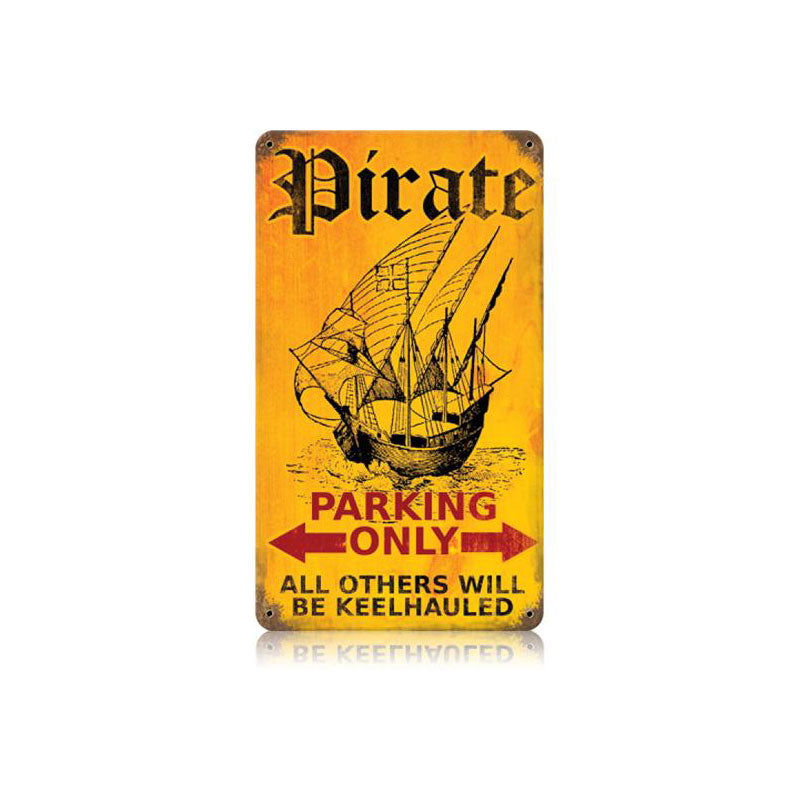 Pirate Parking 8 x 14
