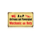 Airframe Mechanic 14 x 8