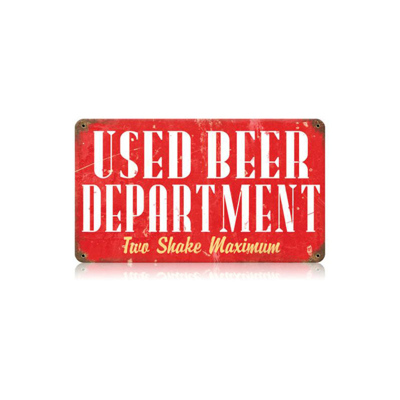 Used Beer 14 x 8