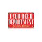 Used Beer 14 x 8