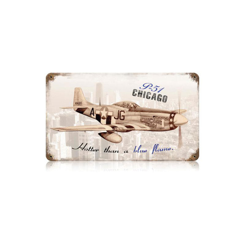 P-51 Chicago 14 x 8